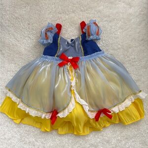 Blue and Yellow Princess Costume for Kids